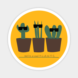 Cool plant - Cactus doodle Magnet